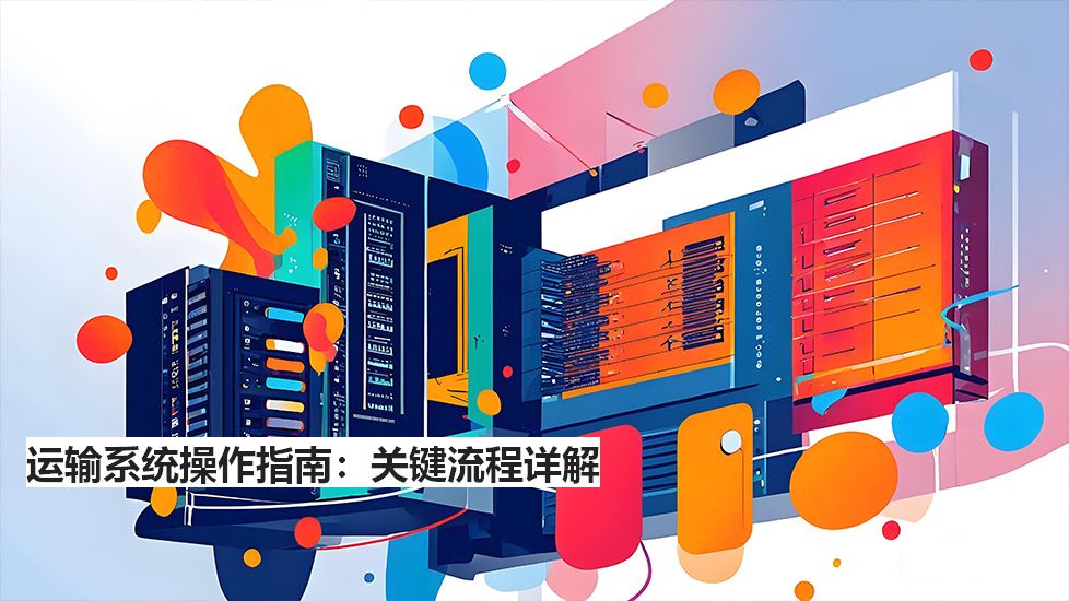 運輸系統(tǒng)操作指南:關(guān)鍵流程詳解 運輸系統(tǒng)操作指南:關(guān)鍵流程詳解