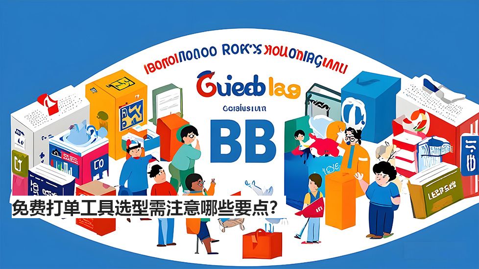 免費(fèi)打單工具選型需注意哪些要點(diǎn)？