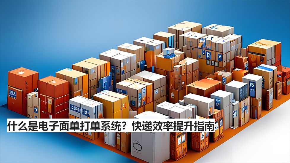 什么是電子面單打單系統(tǒng)？快遞效率提升指南